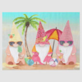 Beach Gnomes Decoupage Tissuepapier (Voorkant)