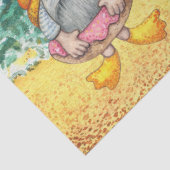 Beach Gnomes Decoupage Tissuepapier (Detail)