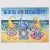 Beach Gnomes Decoupage Tissuepapier (Voorkant)