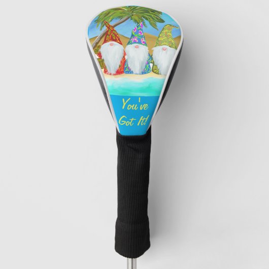 BEACH GNOMES GOLFHEADCOVER (Voorkant)