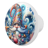 Beach Gnomes Keramische Knop (Rechts)