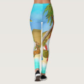BEACH GNOMES LEGGINGS (Achterkant)