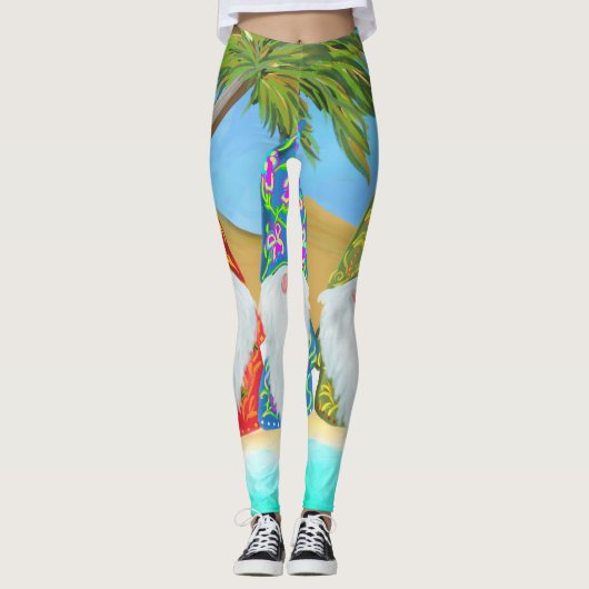 BEACH GNOMES LEGGINGS (Voorkant)