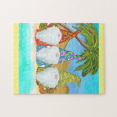 BEACH GNOMES LEGPUZZEL (Horizontaal)