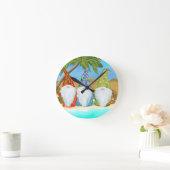 BEACH GNOMES  RONDE KLOK (Huis)