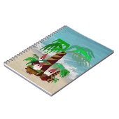 Beach Gnomes Spiral Notitieboek (Linkerzijde)