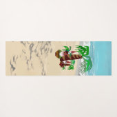 Beach Gnomes Yoga Mat (Achterkant (horizontaal))