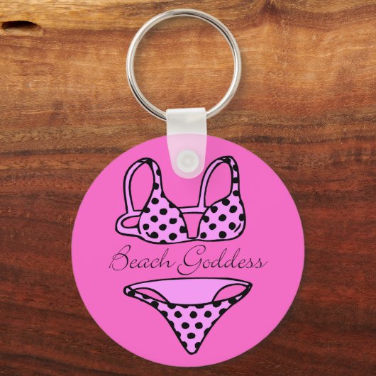 Beach Goddess Sleutelhanger (Voorkant)