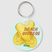 Beach Goddess Sleutelhanger (Voorkant)