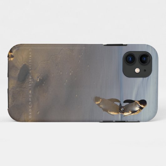 Beach Going Penguin Case-Mate iPhone Case (Achterkant (horizontaal))