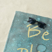 Beach Gold Dolphins "Beach Please" Strandlaken (In situ)