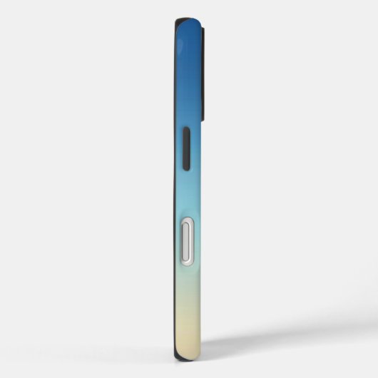 Beach Gradient Monogram  Case-Mate iPhone Case (Achterkant / Rechts)