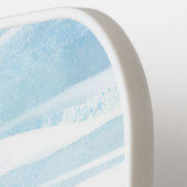 Beach Grass Bay | Watercolor Ocean Coastal Sea Pickleball Paddle (Links Detail)