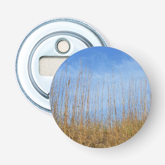 Beach Grass by Shirley Taylor Button Flesopener (Voorkant)