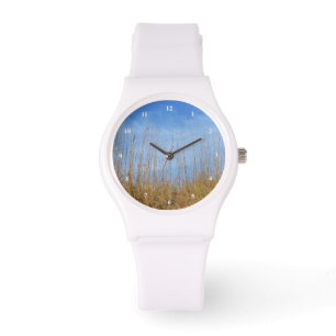 Beach Grass by Shirley Taylor Horloge