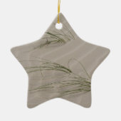 Beach Grass Keramisch Ornament (Voorkant)