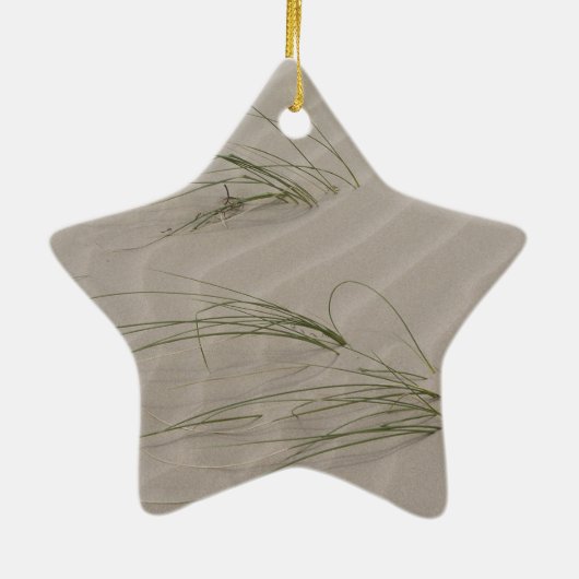 Beach Grass Keramisch Ornament (Achterkant)