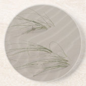 Beach Grass Sandstone Onderzetter (Voorkant)
