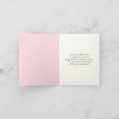 Beach Grass Sympathie Bedankkaart (Binnen)