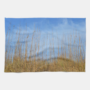 Beach Grass van Shirley Taylor Theedoek