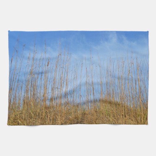 Beach Grass van Shirley Taylor Theedoek (Horizontaal)