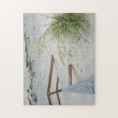 Beach Grass White Sand Dune Beach Legpuzzel (Verticaal)