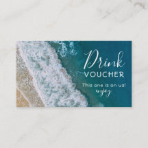 Beach Gratis Drink Voucher | Ocean Bar Token