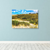 Beach Greens Canvas Afdruk (Insitu (Houten vloer))