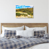 Beach Greens Canvas Afdruk (Insitu (Slaapkamer))