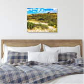 Beach Greens Canvas Afdruk (Insitu (Slaapkamer))