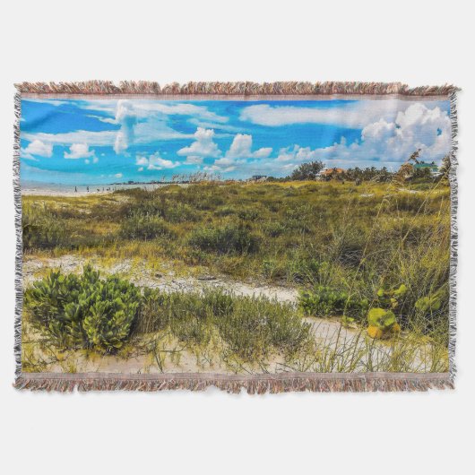 Beach Greens Deken (Voorkant)