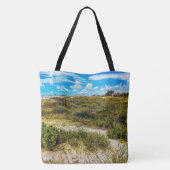 Beach Greens Tote Bag (Achterkant)