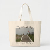 Beach Grote Tote Bag (Voorkant)