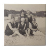 Beach Group 1920  foto Tegeltje (Voorkant)