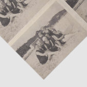 Beach Group 1920  foto Tissuepapier (Detail)