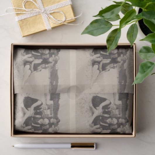 Beach Group 1920  foto Tissuepapier (Geschenk)