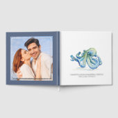 Beach Guest Book Waterverf Octopus Gastenboek (Volledig)