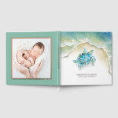 Beach Guest Book Waterverf Zee Schildpad Gastenboek (Volledig)