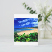 Beach Haena Kauai Hawaii Briefkaart (Staand voorkant)