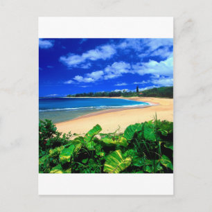 Beach Haena Kauai Hawaii Briefkaart