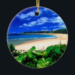 Beach Haena Kauai Hawaii Keramisch Ornament<br><div class="desc">Beach Haena Kauai Hawaii cadeaus en producten voor verkoop.</div>