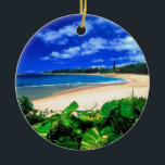 Beach Haena Kauai Hawaii Keramisch Ornament<br><div class="desc">Beach Haena Kauai Hawaii cadeaus en producten voor verkoop.</div>