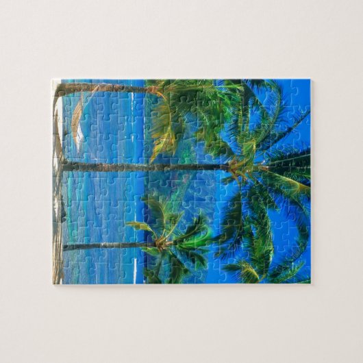 Beach Hammock Kauai Hawaii Legpuzzel (Horizontaal)