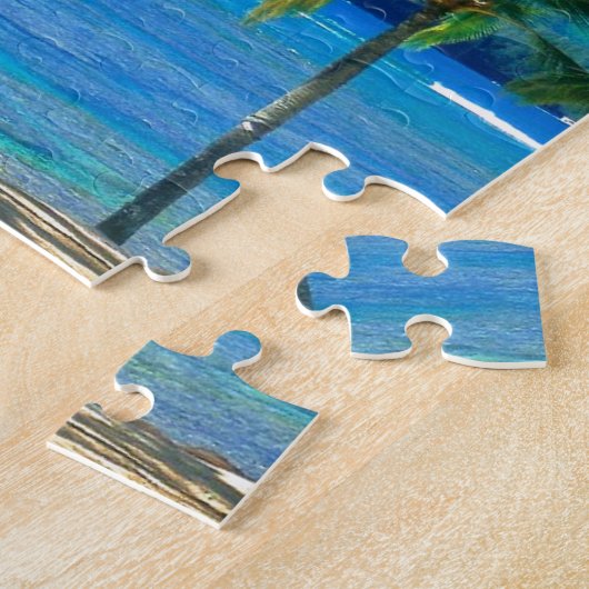 Beach Hammock Kauai Hawaii Legpuzzel (Zijkant)