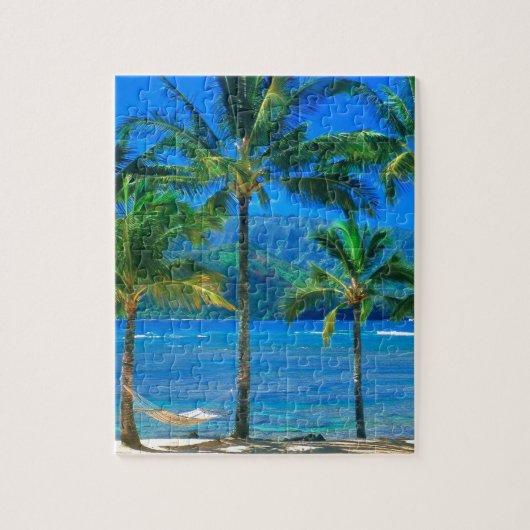 Beach Hammock Kauai Hawaii Legpuzzel (Verticaal)