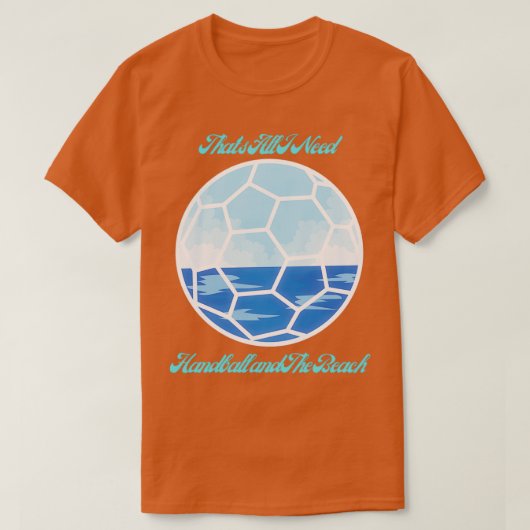 Beach Handball 13 T-shirt (Design voorkant)