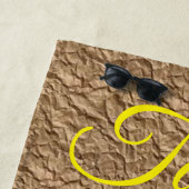 Beach handdoeken White Daisy (In situ)