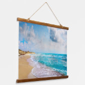 Beach Hangend Wandkleed (Gebogen)