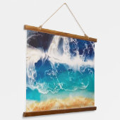 Beach Hangend Wandkleed (Gebogen)