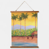 Beach Hangend Wandkleed (Voorkant)